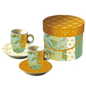  Paperproducts Design Bartlett Espresso Cup and Saucer, Set 