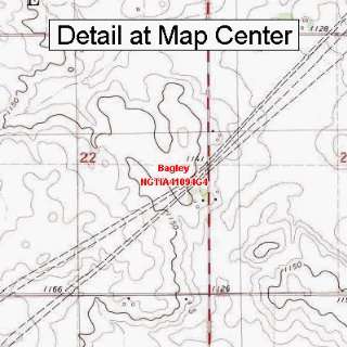   Quadrangle Map   Bagley, Iowa (Folded/Waterproof)