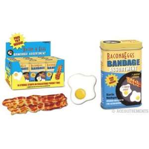  Bacon and Egg Adhesive Bandages Toys & Games