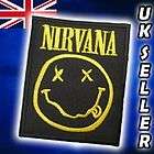NIRVANA   Large 3 x 4 Rock Band Embroidered Music Iron On Patch
