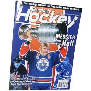  Magazine   Beckett Hockey   2007 September   Vol. 18 No. 8 