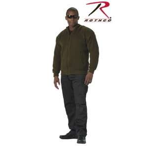 Rothco Olive Drab Reversible Zip Up Commando Sweater  