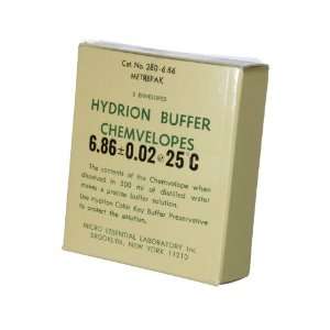   Essential Lab 280 6.86 Hydrion pH Buffer Powder, 6.86 pH (Case of 5