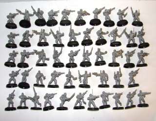 50x UNPAINTED IMPERIAL GUARD CATACHANS   Warhammer GW 40K army 