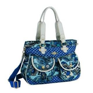     Oilily Diaper Bag African Garden Collection, Blue