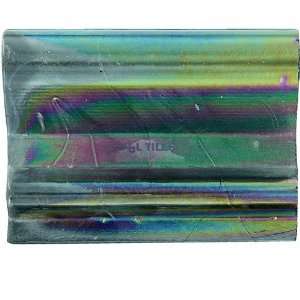  Glass listello tile   glass buckingham (3 ogee) iodized 