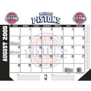  Detroit Pistons 2004 05 Academic Desk Calendar Sports 