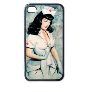  Nurse Bettie 4/4s Seamless Case (Black) Electronics