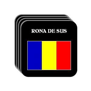  Romania   RONA DE SUS Set of 4 Mini Mousepad Coasters 