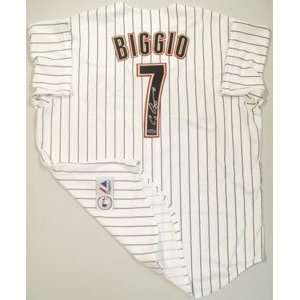  Autographed Craig Biggio Jersey   Replica Sports 
