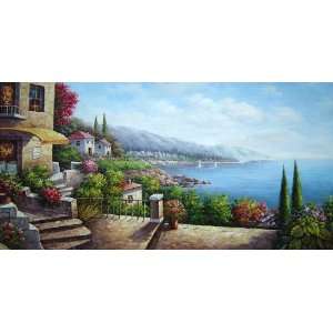  Romantic Getaway Oil Painting 24 x 48 inches