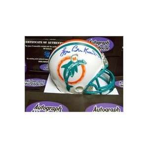  Lyle Blackwood autographed Football Mini Helmet (Miami 