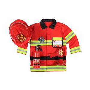  Fire Chief Role Play Costume Set