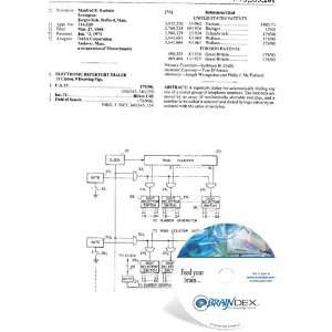    NEW Patent CD for ELECTRONIC REPERTORY DIALER 