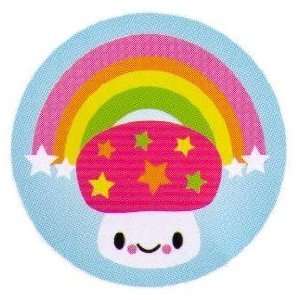  Bored Inc. Mushroom Rainbow Button BB3992 Toys & Games