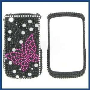  Blackberry 8520/8530/9300/9330 Curve Full Diamond Black w 
