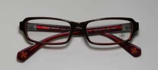NEW CHROME HEARTS HELL BENT 53 16 140 BROWN/SILVER RX EYEGLASSES 