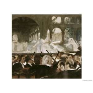 Ballet Scene from Mayerbeers Roberto Il Diavola Giclee Poster Print 