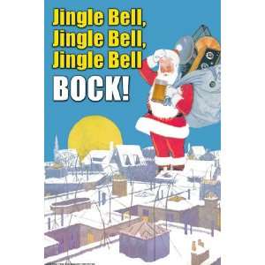  Jingle Bell Bock 12x18 Giclee on canvas