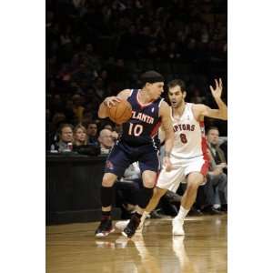  Atlanta Hawks v Toronto Raptors Mike Bibby and Jose 