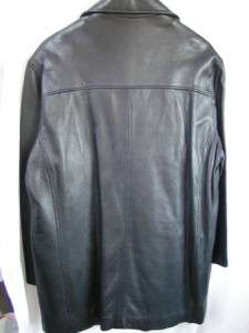 Reilly Olmes Rogue Black Leather Jacket   Butter Soft   Large  