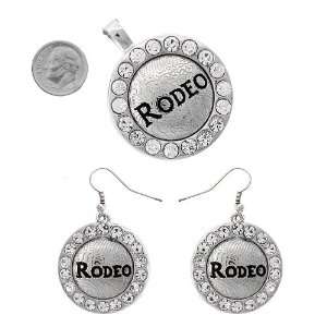  Fashion Jewelry ~ Rodeo Accented with Clear Crystals 