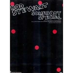    Sheet Music Somebody Special Rod Stewart 58 