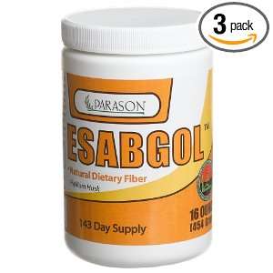 Parason Esabgol Natural Dietary Fiber Psyllium Husk, 16 Ounce (Pack of 