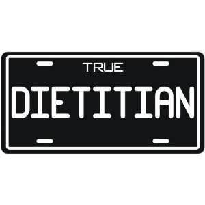  New  True Dietitian  License Plate Occupations