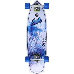 Lost Rocket 34 Blue Splatter Complete Longboard  Sports 