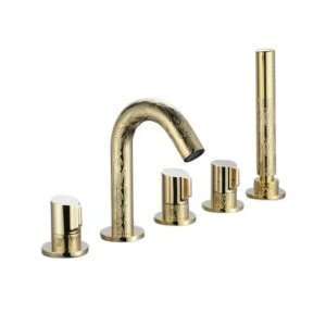  Factory drop ship Antique Brass Widespread Tub Faucets 