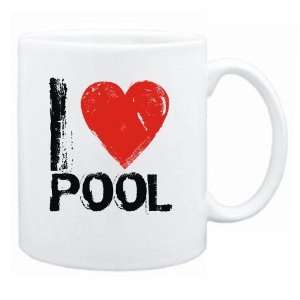 New  I Love Pool  Mug Sports