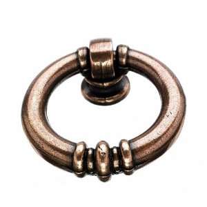   Knobs Newton Ring Pull (TKM220) Old English Copper