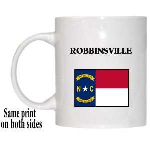  US State Flag   ROBBINSVILLE, North Carolina (NC) Mug 