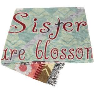   Direct Home Textiles GroupSister 50 by 60 Throw, Multi Colored Home