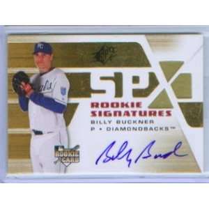  Billy Buckner Autograph 2008 Upper Deck SPX Baseball 