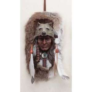    Wolf Headdress Plaque   Discount Gifts 4 Less