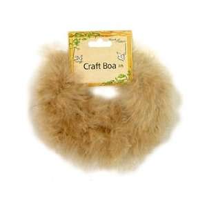  Midwest Design Boa Fluffy Craft Sable 1yd Arts, Crafts 