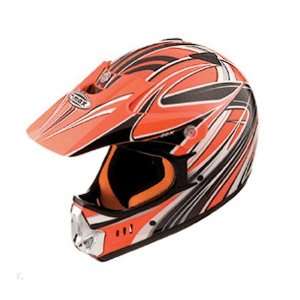  GMAX GM56X Full Face Helmet Small  Orange Automotive