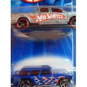  Hot Wheels 2009 Ford F 150 Pick Up Truck FTE   55 Chevy 