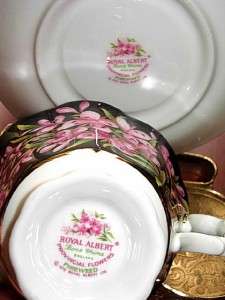 Royal Albert FIREWEED Provincial Tea Cup and Saucer  