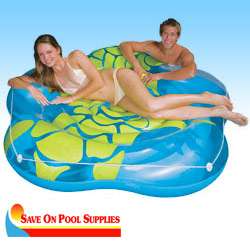 Tropical Turtle Island Swimming Pool Inflatable Float  