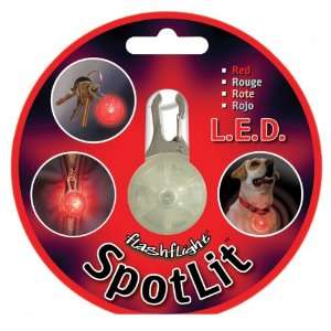NiteIze Dog Collar Safty Light   Red SPOTLIT STANDARD