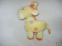 Carters Just One Year Giraffe Spotted Musical Plush Joy  