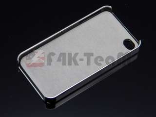 Deluxe Steel Aluminum Metal Hard Case for iPhone 4/4S