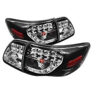  Spyder Auto ALT YD TC09 LED BK Black LED Tail Light 