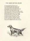 Bulldog Illustration and Poem 1947 Dennis  