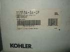 T13134 4A CP Kohler Pinstripe Shower New In Box NoReserve Chrome 