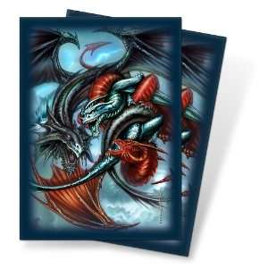  50 Ultra Pro Trinity Dragon Multi Color Card Sleeves Deck 