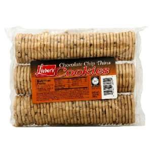 Liebers, Cookie Choc Chip Thin, 10.5 OZ (Pack of 12 